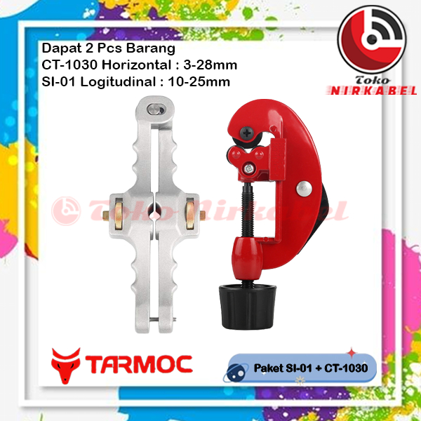 

Paket SI-01 Longitudinal + CT-1030 Horizontal Tube Stripper Cutter FO