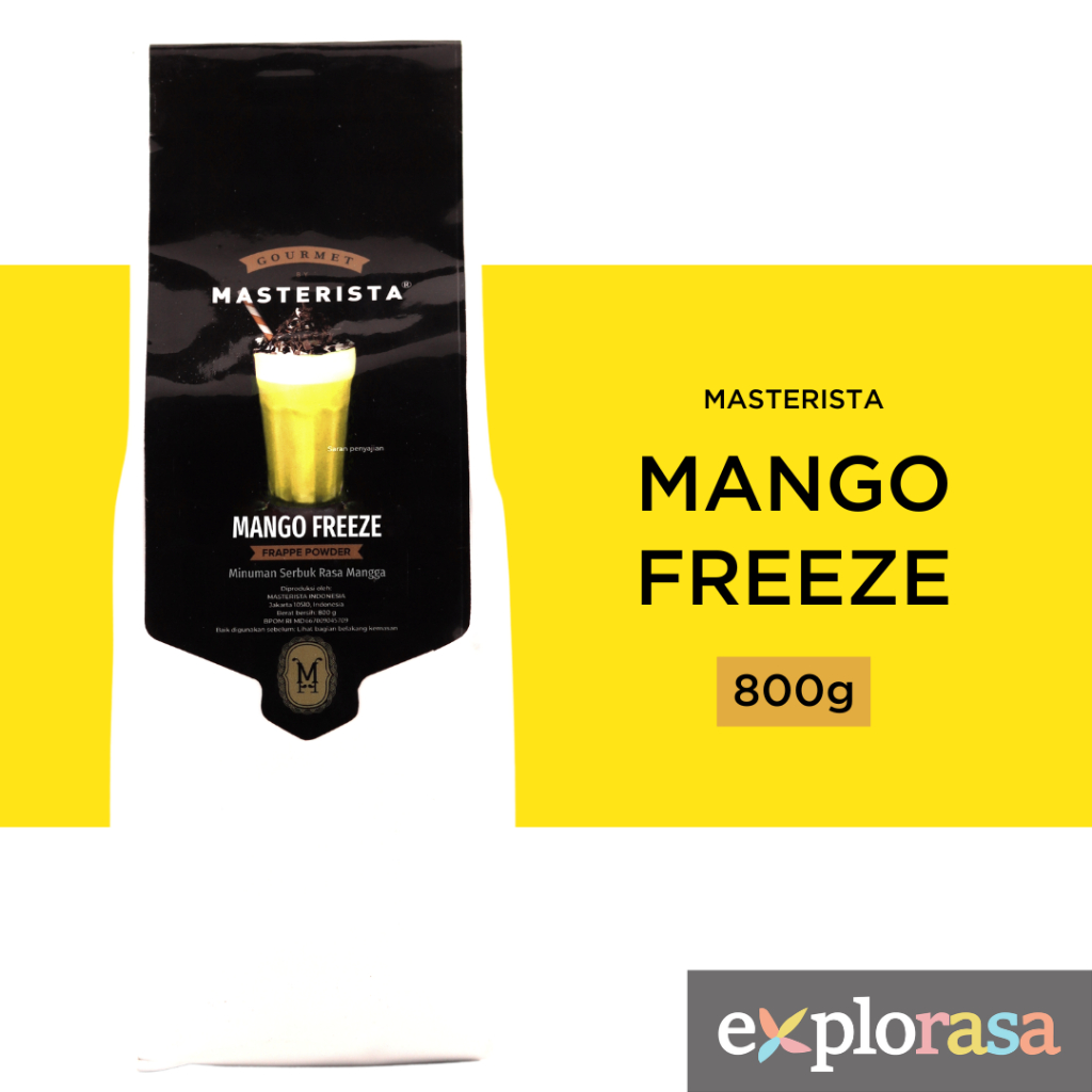 

Bubuk Minuman Masterista - Ice Shaken Mango Freeze 800gr