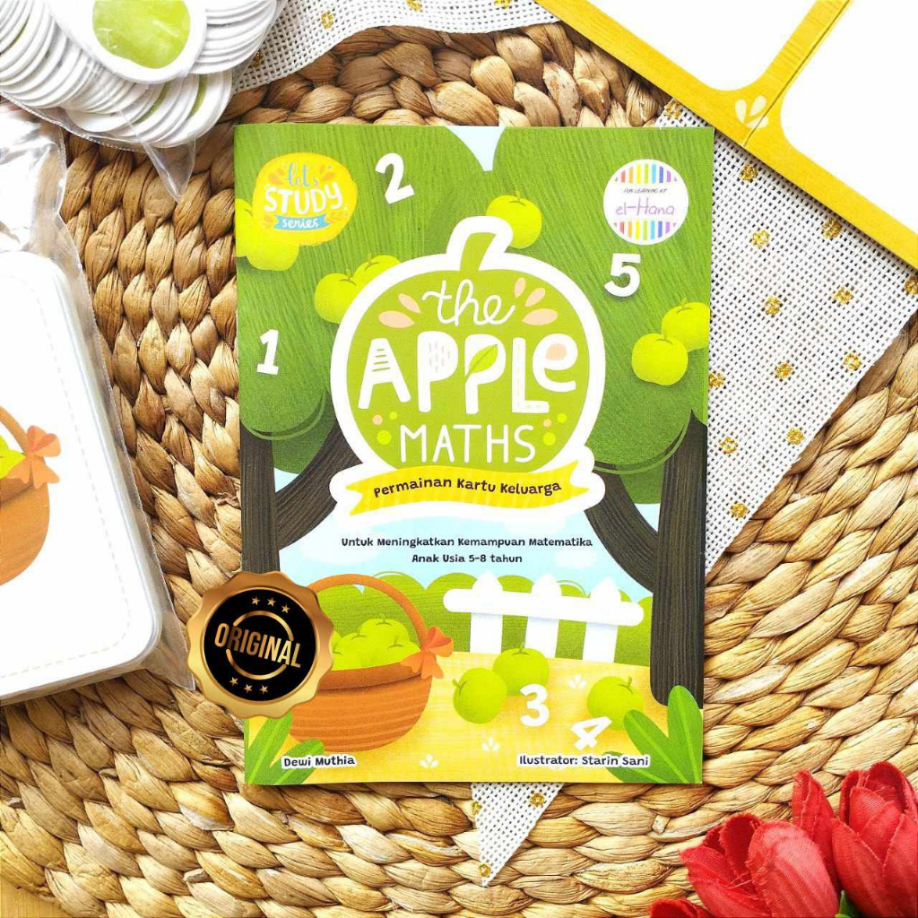 Buku Anak Matematika Siapa Takut The Apple Maths Media Belajar Pecahan - El Hana Learning Centre