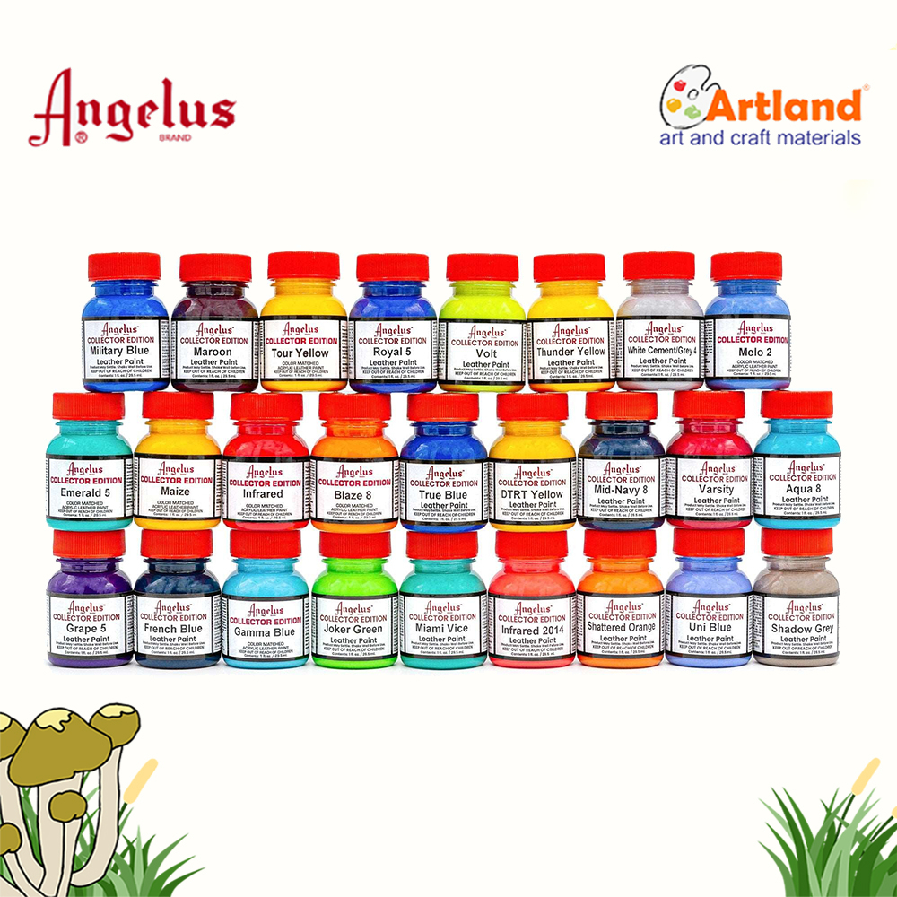 

Angelus Collector Edition 1oz // Cat Kulit // Cat Sepatu // Cat Tas