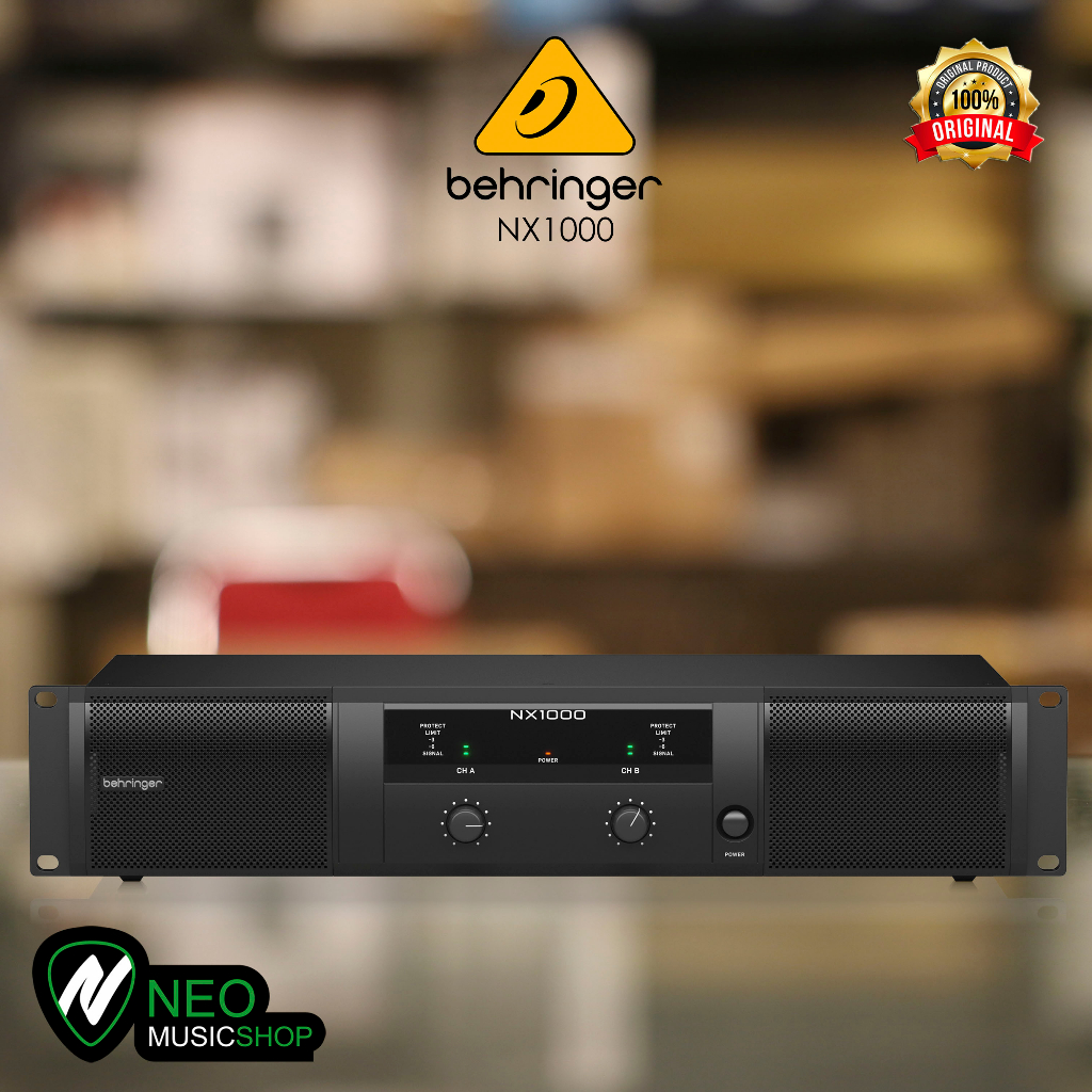 Behringer NX1000 Ultra-Lightweight 1000-Watt Class-D Power Amplifier