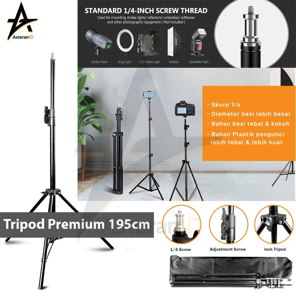 Light Stand Tinggi 2M Tripod HP