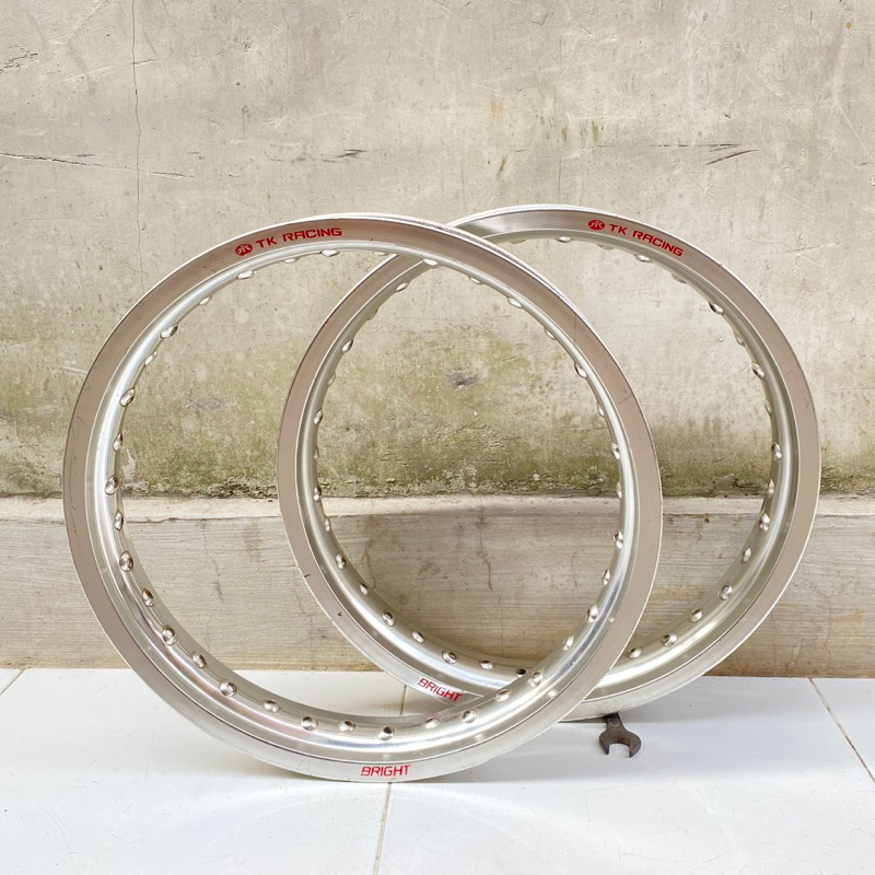 velg tk japan tk racing bright silver 17 215 250