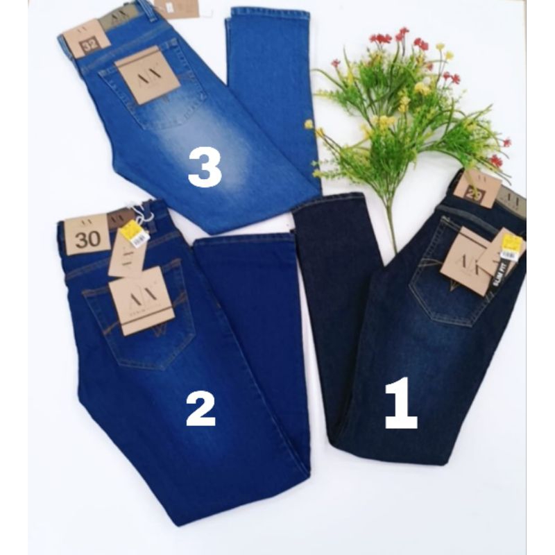 Celana Jeans Skinny Pria AX JEANS