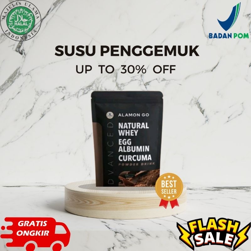 Alamond Go Susu Penambah Nafsu Makan Terbaik Susu Penggemuk Badan Ampuh Permanen Bpom