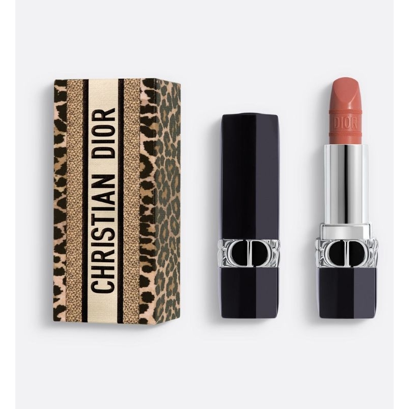 (INCLUDE LEOPARD CASE) Christian Dior Mitzah LIMITED EDITION Lipstick