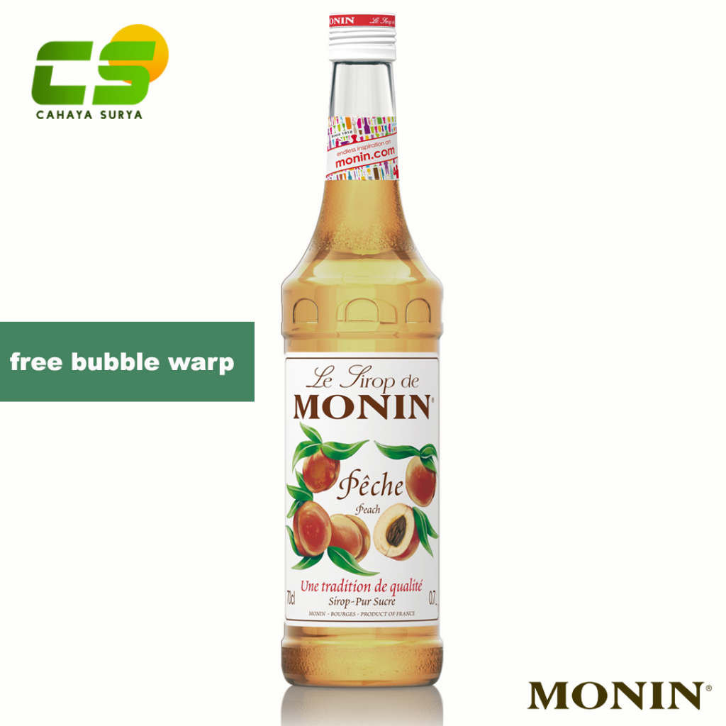 

Monin Syrup/Sirup - Peach Syrup 700 ml