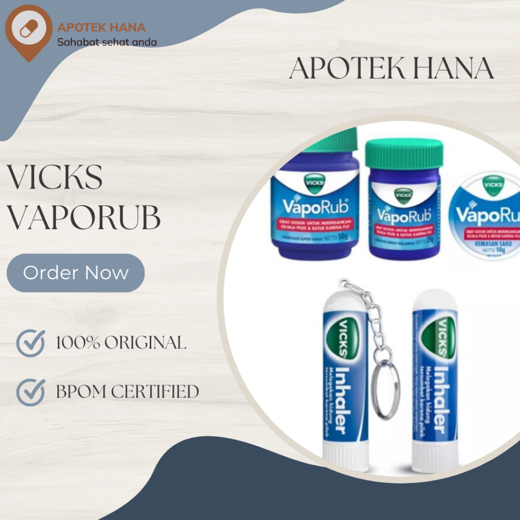 Vicks Vaporub & Inhaler