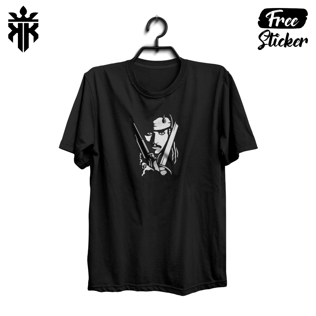 Kaos Jack Sparrow Pirates Of The Caribbean