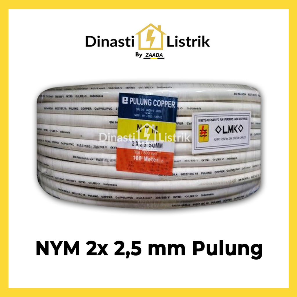 Kabel NYM 2 x 2,5 mm Pulung