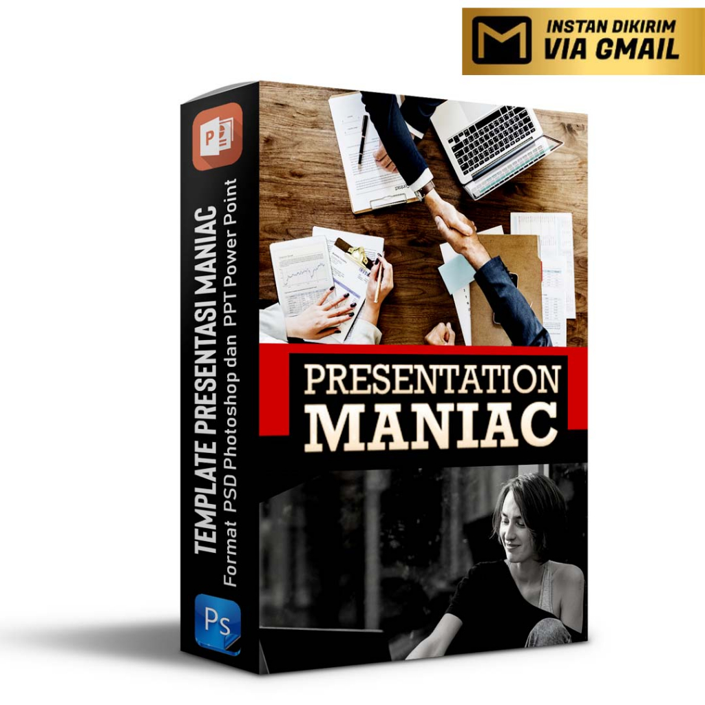 Presentation Maniac Template Desain Powerpoint Presentasi