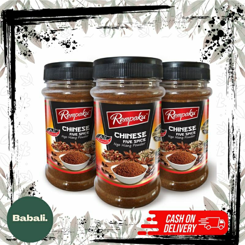 

REMPAKU BUMBU CHINESE FIVE SPICE NGO HIANG POWDER 50GR