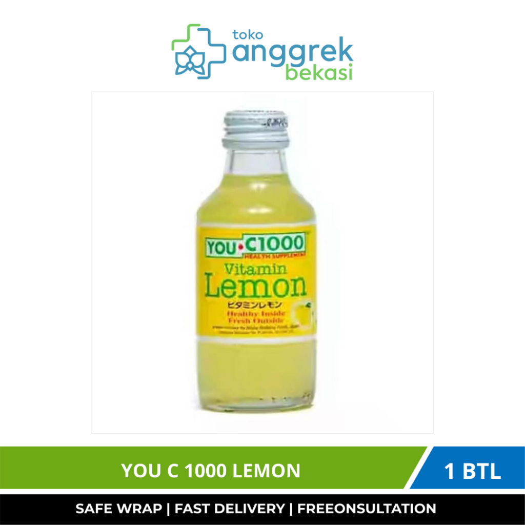 

YOU C 1000 LEMON / VITAMIN C 1000 MEMBANTU UNYUK MEMELIHARA DAYA TAHAN TUBUH