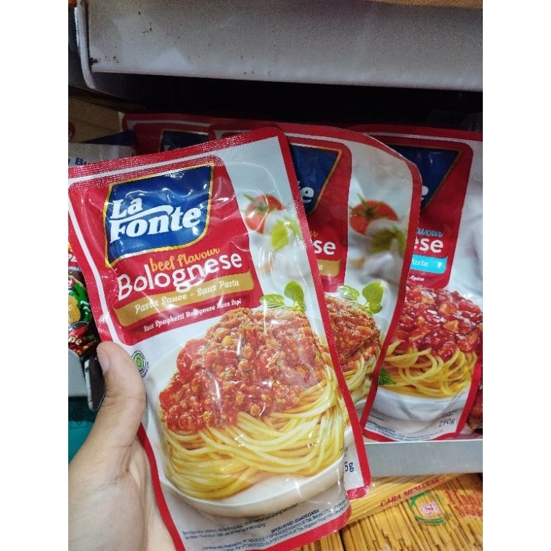 

Saus Bolognaise Pasta Instan | La fonte