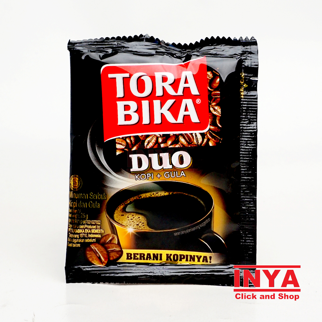 

Torabika Duo Kopi+Gula Coffee 25gr Sachet - Kopi Instan