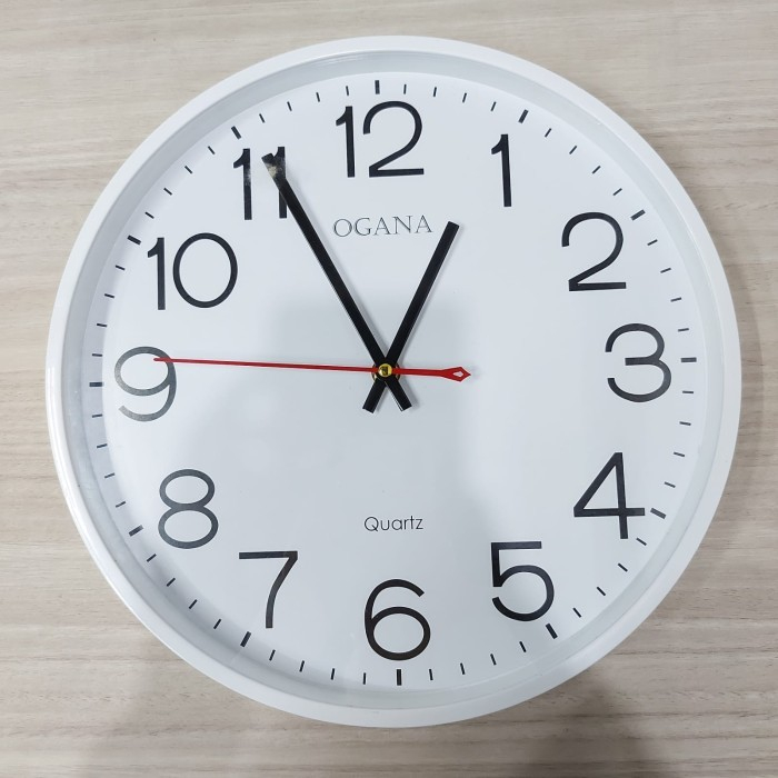 Jam Dinding Ogana Polos Besar Jam dinding bulat jam dinding jumbo