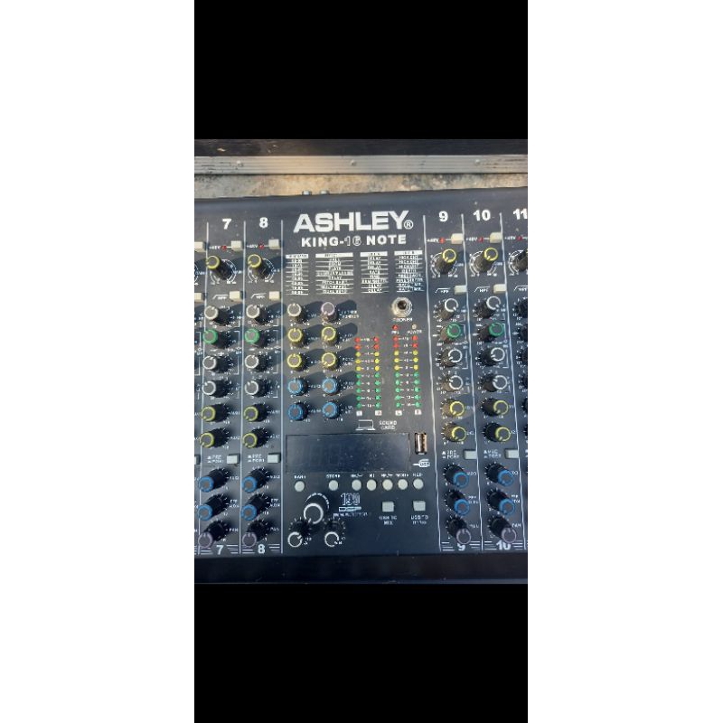 mixer 16 chanel Ashley king not