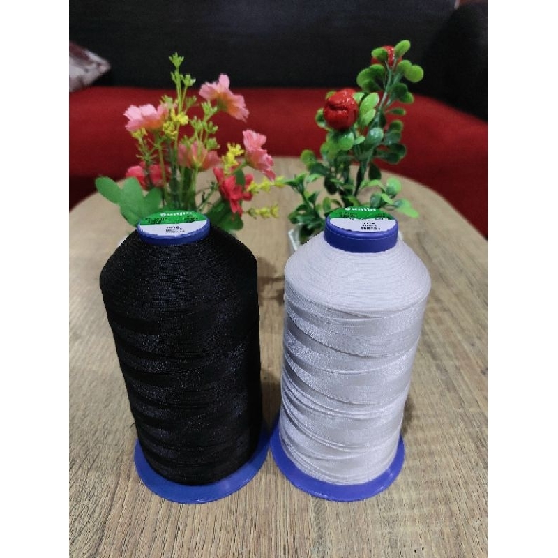 Benang Nilon Sunjin 210/3 M40 Hitam Putih