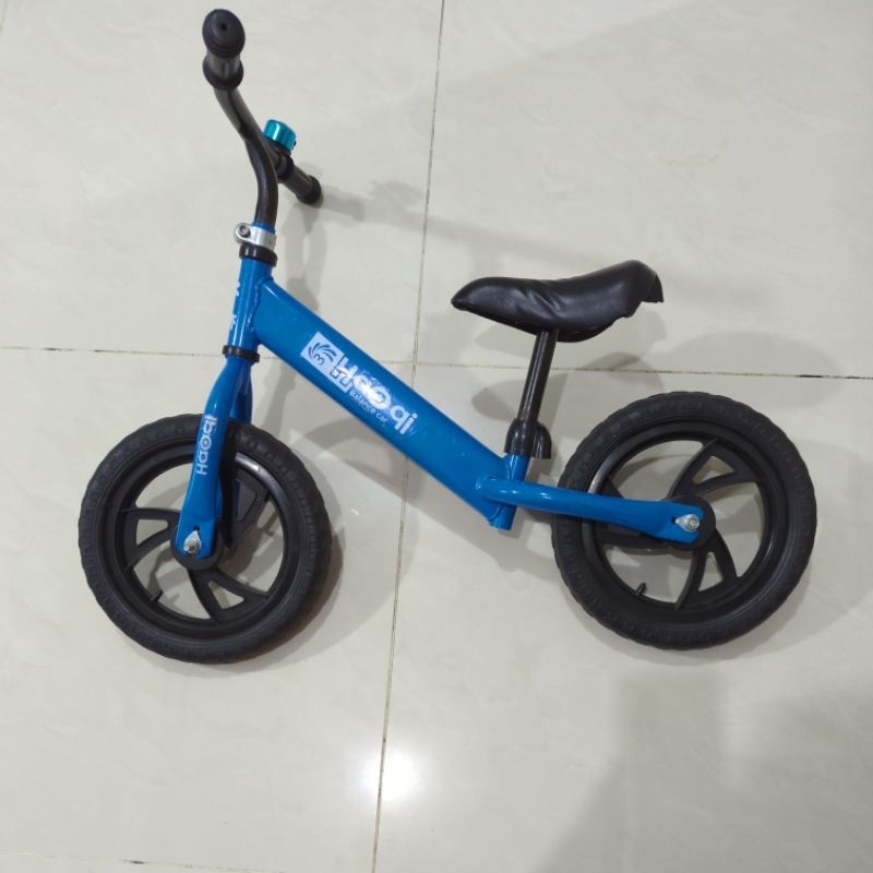 preloved balance bike push bike bekas merk haoqi mirip strider