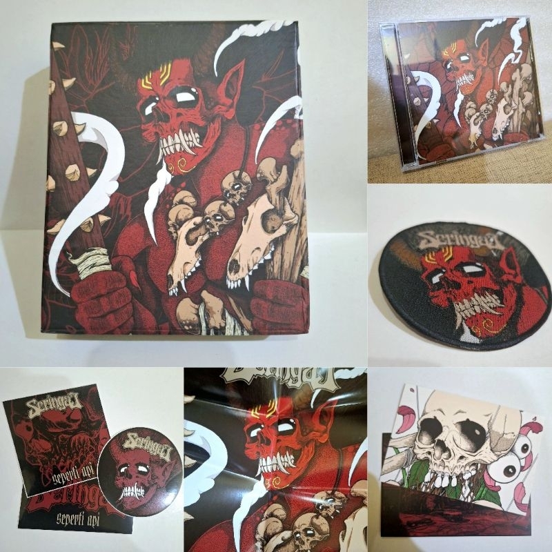 Box Set CD Seringai 'Seperti Api'