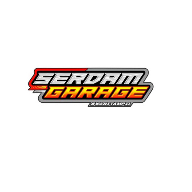 Stiker SERDAM GARAGE