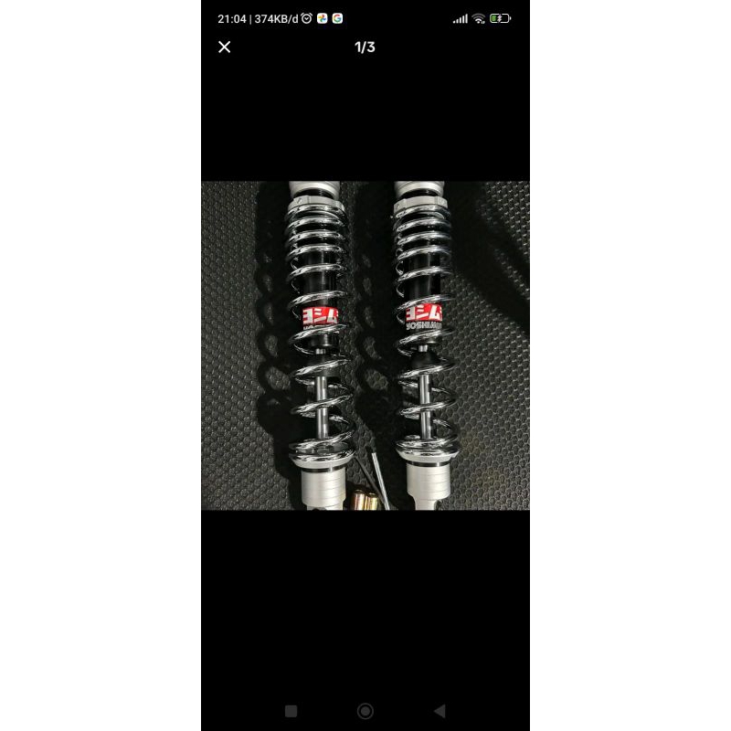 Shock Belakang Yoshimura Type Zseries Chrome Shock Belakang Z Yoshimura