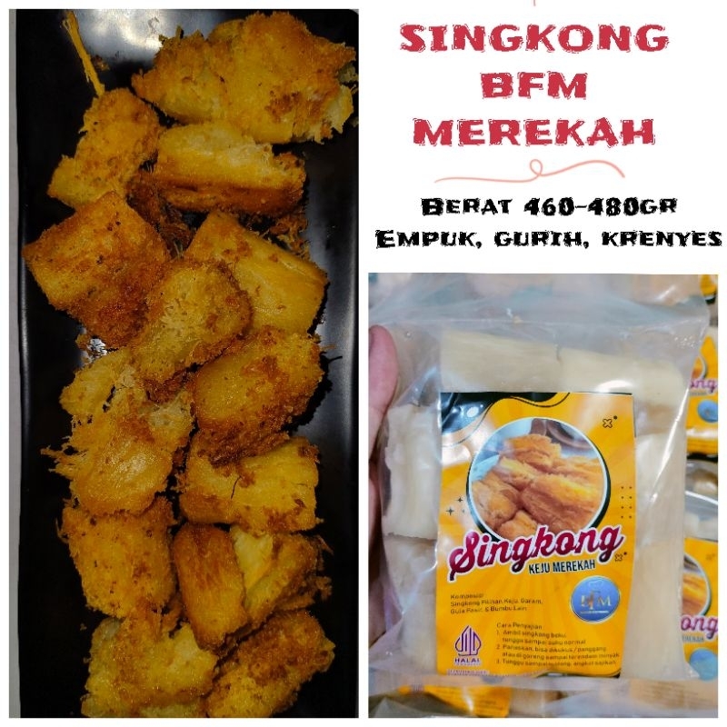 

BFM Singkong Keju Merekah