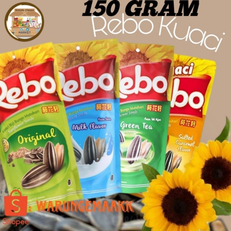 

Rebo Kuaci Biji Bunga Matahari 150 g