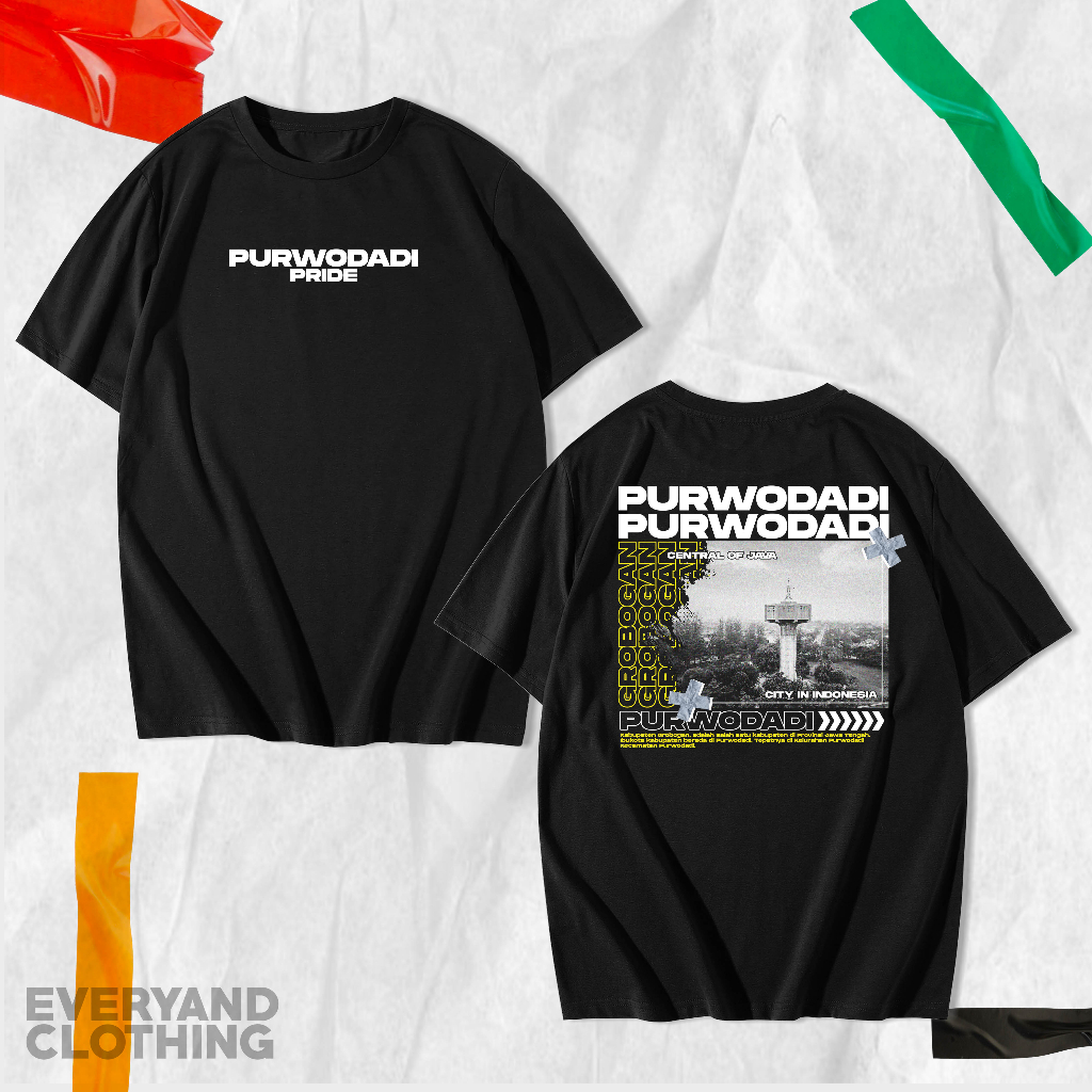 Tshirt Kaos Streetwear Kota Purwodadi | Purwodadi Grobogan