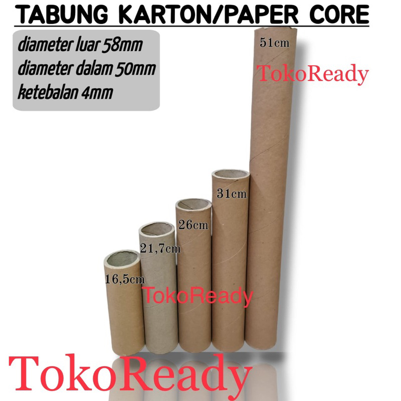 

PAPER CORE / PAPER TUBE / SELONGSONG PACKING / PACKING TABUNG / KARTON BULAT
