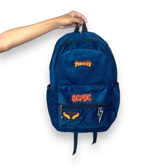 corduroy Backpack BLUERARE