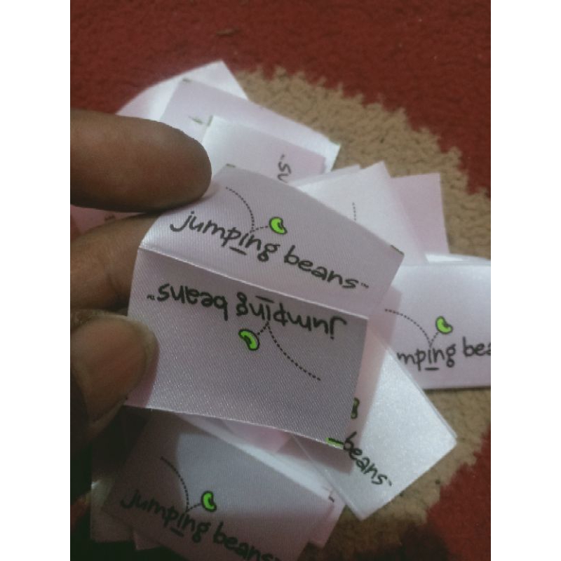 

Lebel Merk brand label (main) tag
