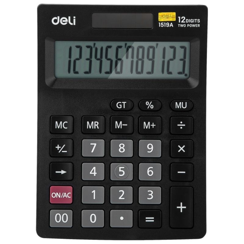 

DELI - Kalkulator Kualitas Tinggi 12 Digit E1519A