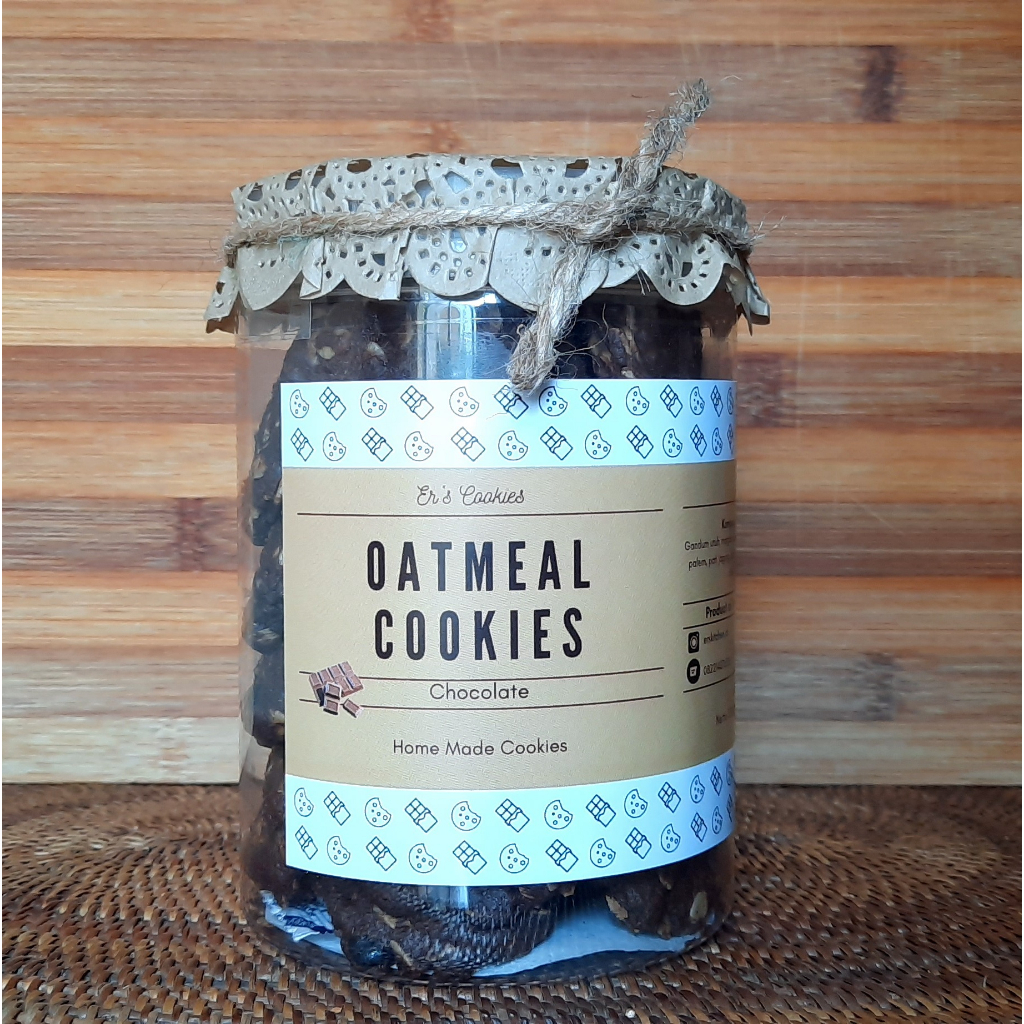 

Oatmeal Cookies Chocolate (320 gr) - Er's Cookies