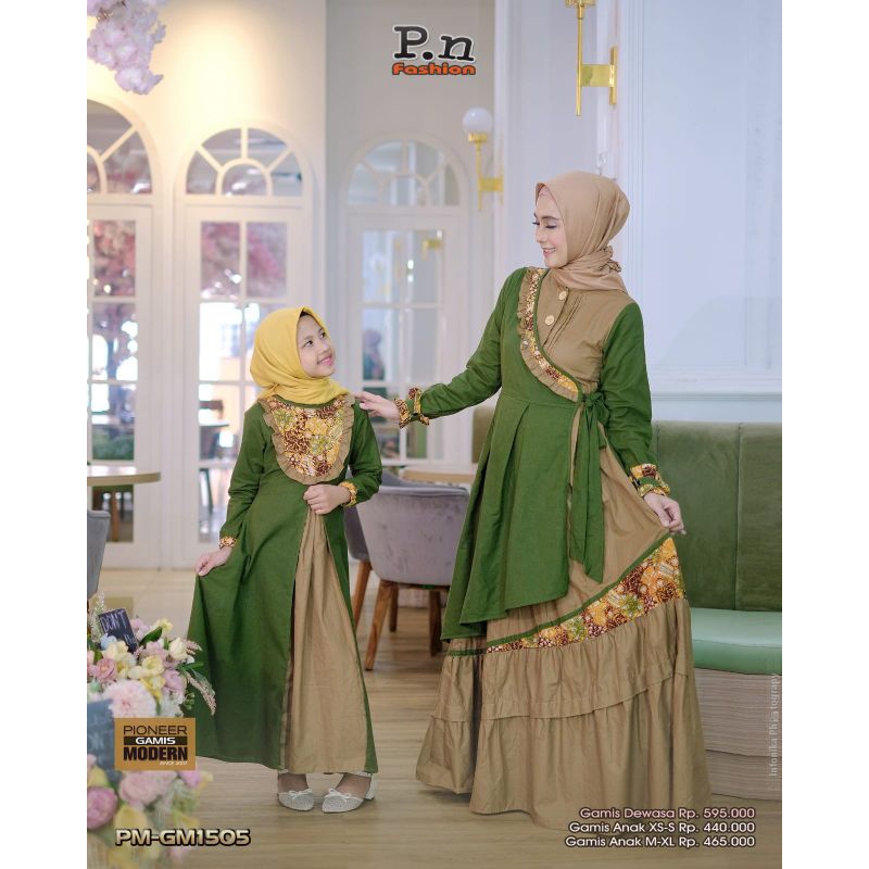 (COD) Gamis Anak PN-SR1505 by Pn fashion