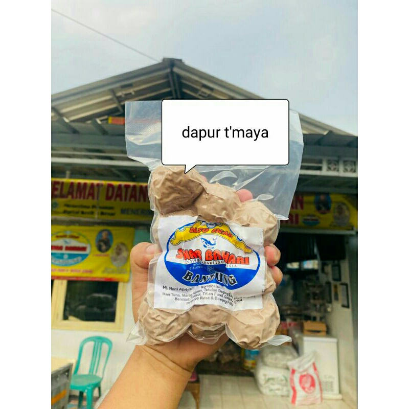 

bakso ikan sinar bahari+bumbu besar 10 pcs