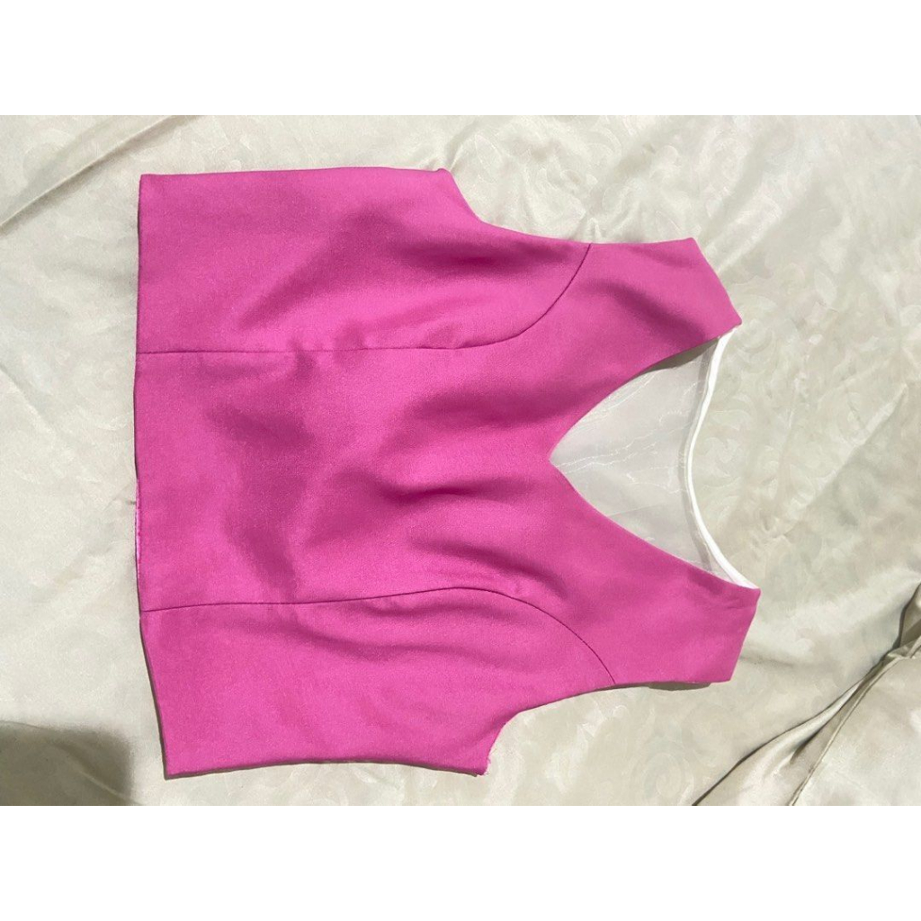 Crop top pink fuschia (PREMIUM)
