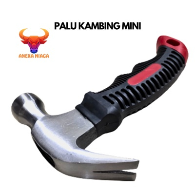 Palu Kambing Mini GG fiber / palu cebol gagang karet / martil pendek-AN