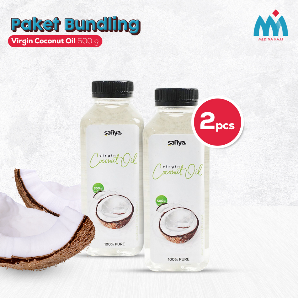 

DISCOUNT [2 LEBIH HEMAT] VCO SAFIYA 500ML MINYAK KELAPA MURNI ASLI [100% ORIGINAL]
