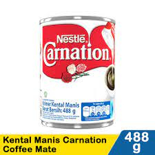 

Carnation susu kental manis kaleng jumbo 488gr