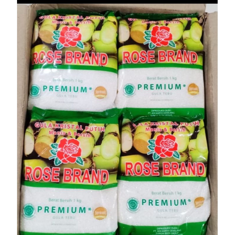 

gula rose brand kemasan 1kg