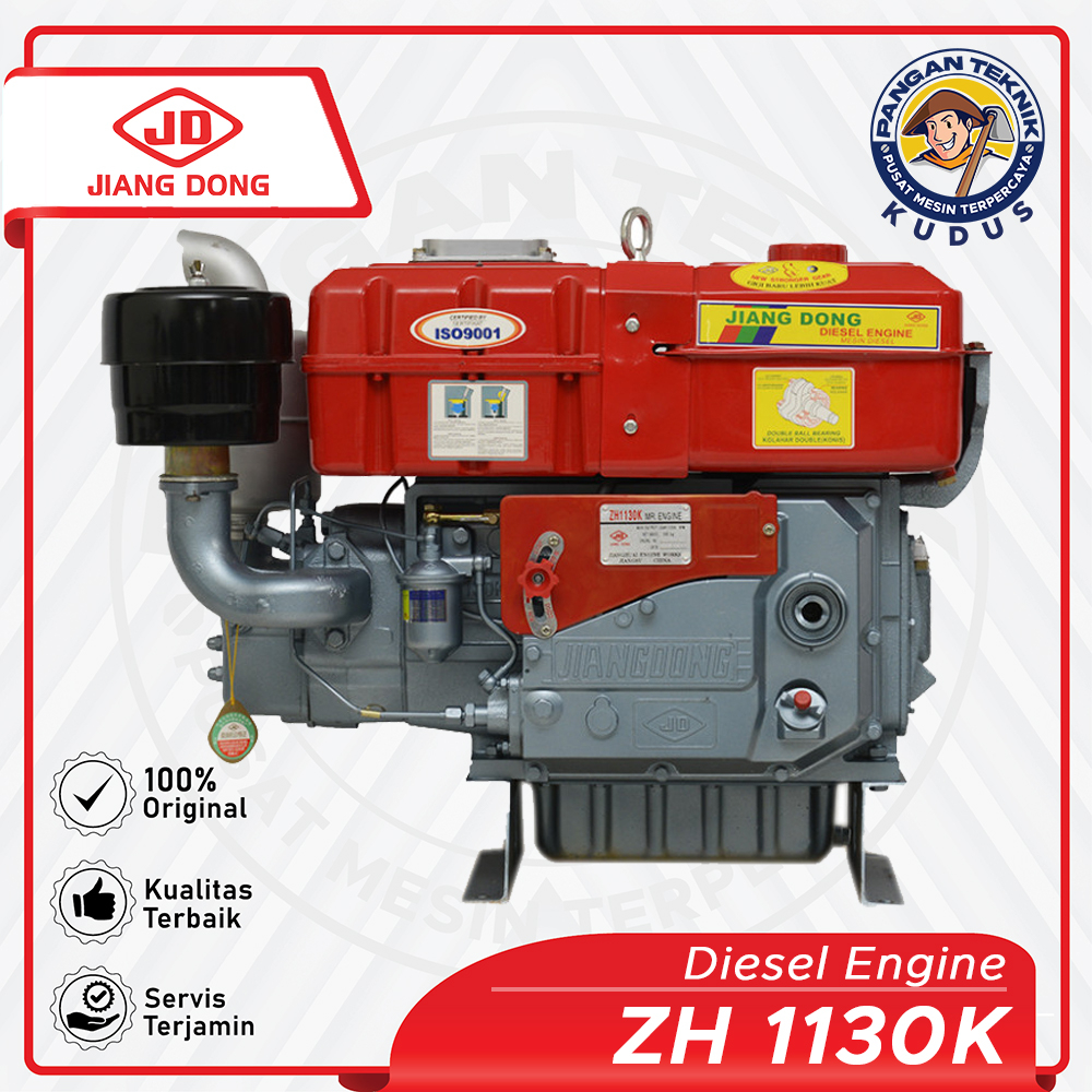 MESIN DIESEL JIANG DONG | ZH 1130K  | DIESEL ENGINE 30 PK