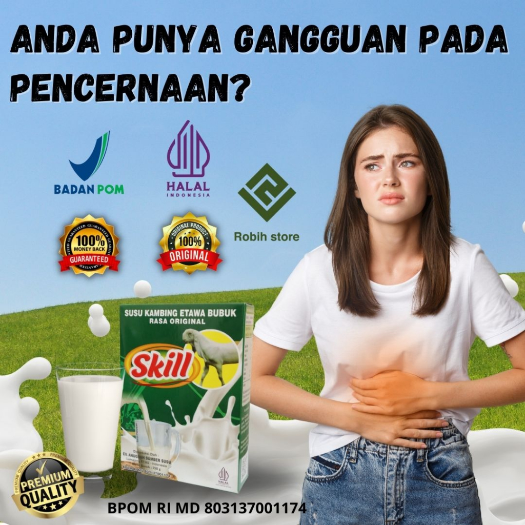 

susu kambing skill bukan etawalin Minuman Susu Kambing Murni Evaporasi Asam Lambung Mag Tanpa Efek Samping