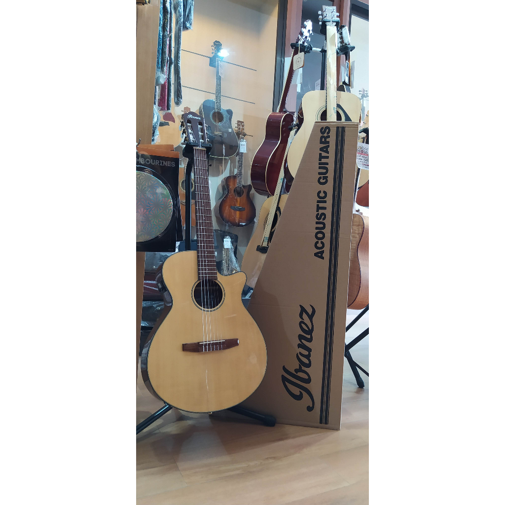Gitar Nylon Elektrik IBANEZ AEG 50N NT. Free Tuner