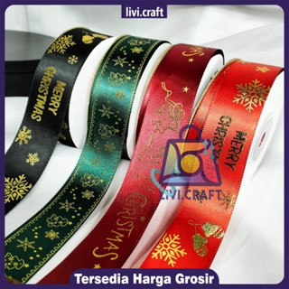 

Pita Natal/ Christmas Ribbon / Roll 3/4 Inch (2 cm) & 1,5 Inch (4 cm) PART 1
