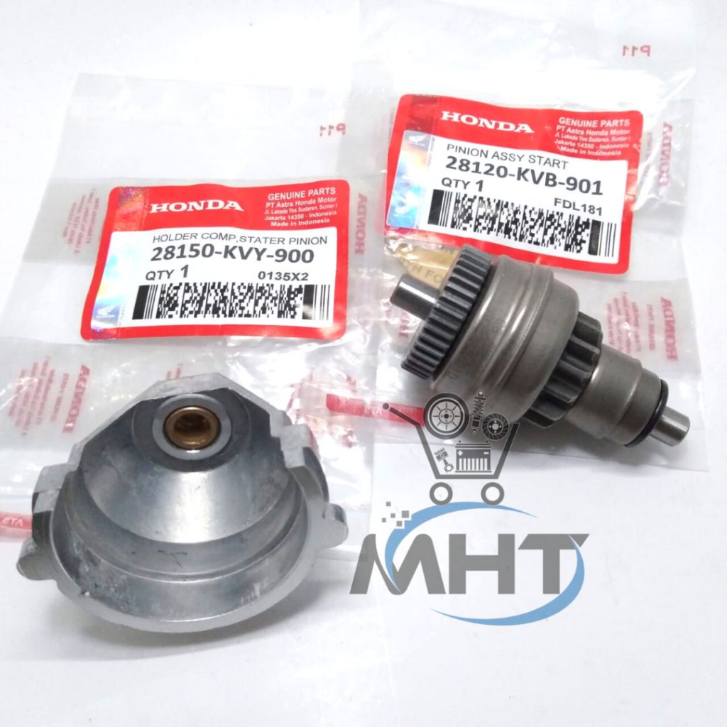 Tutup Pinion + Granat Pinion Stater Assy Vario Beat KVB Pinion assy Vario Gigi granat pinion stater 