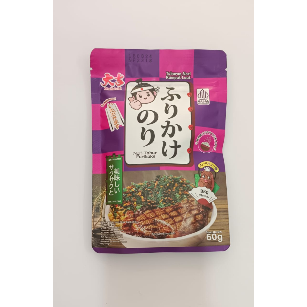 

NORI TABUR FURIKAKE BARBEQUE 60 G