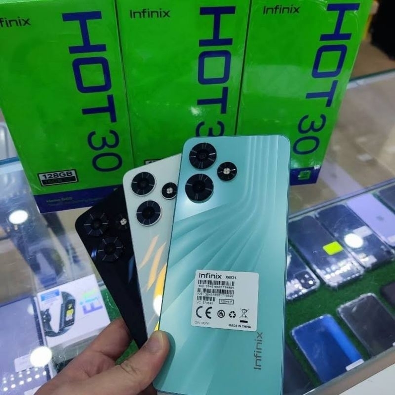 Infinix Hot 30i ram 4/64gb garansi resmi 1 tahun original