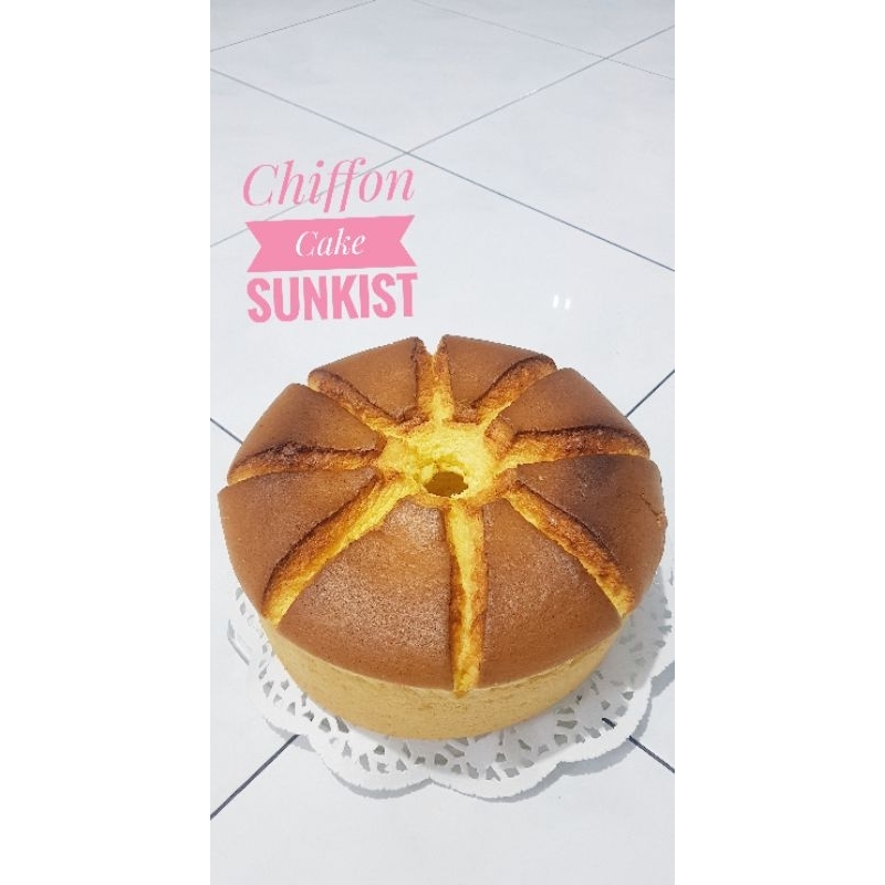 

Chiffon Cake Sunkist