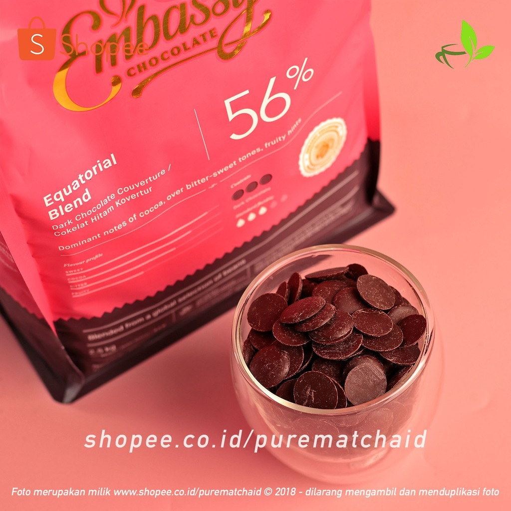 

Tulip Chocolate Dark HESTIA 500gr Chocolate Couverture Tulip Cokelat Coin Pahit